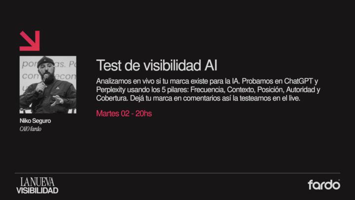 🚀 HOY 20:00 (ARG) – Análisis de Visibilidad en Vivo