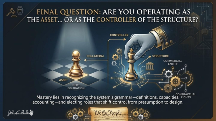There is a lot of confusion around “strawman,” the “sovereign citizen,” the “natural man,” or the “living man.”