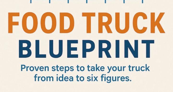 Food Truck Blue Print