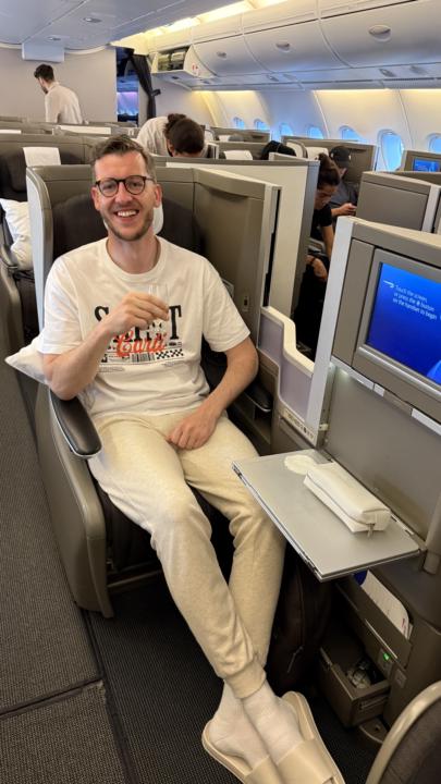 Flew Business Class for £312.50 from LHR - SIN