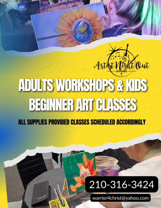 ART WORKSHOPS AND CLASSES 