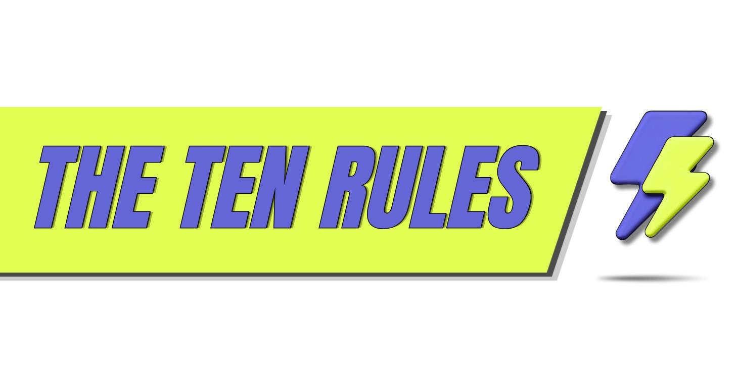 The Ten Rules Of Anxiety