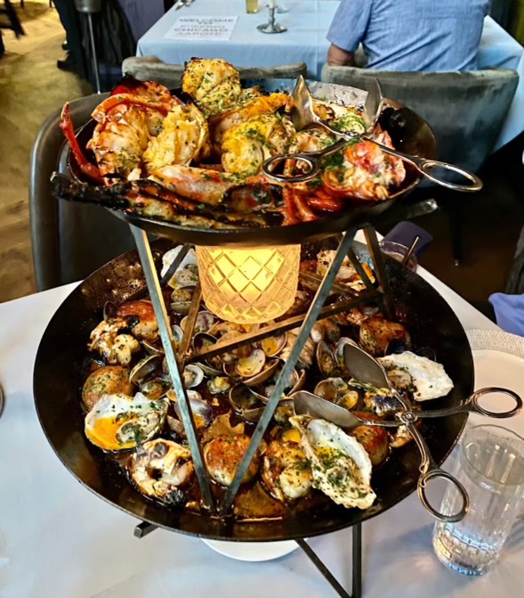 Maple and Ash seafood tower