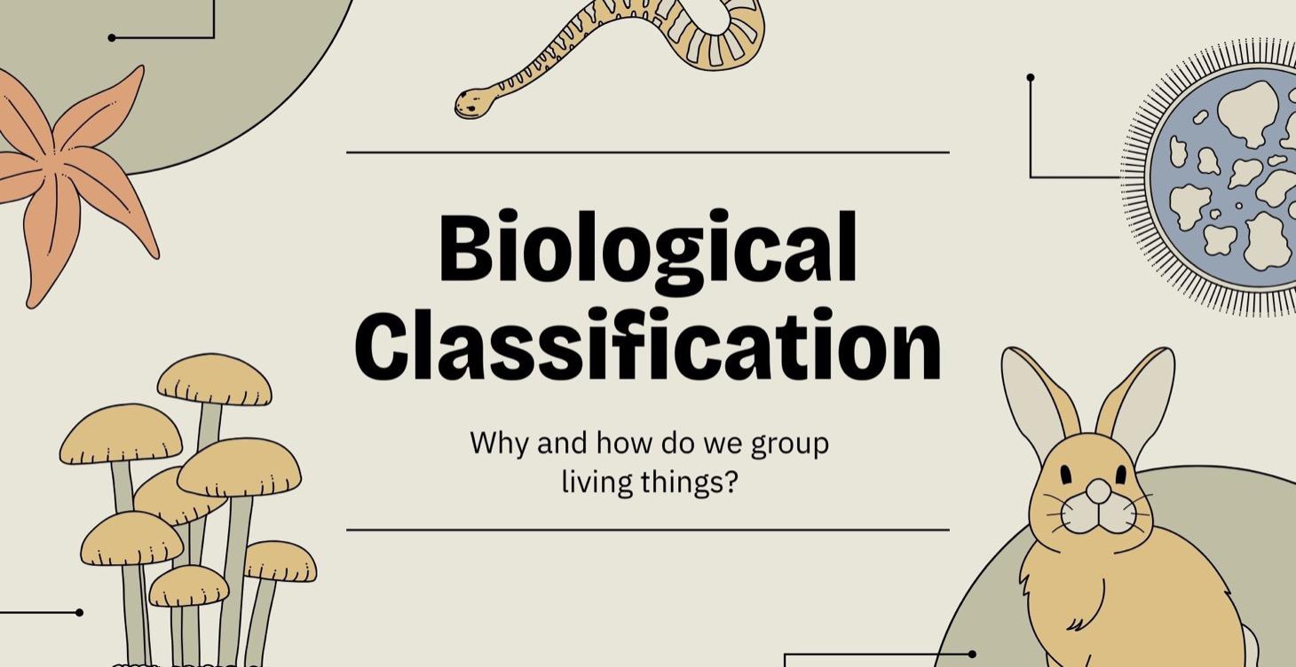 Coming 2026: Biological Classification