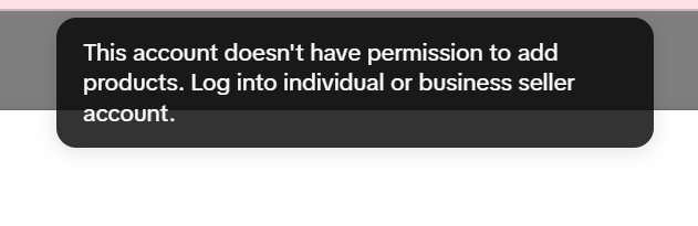 Getting error - can't link product to video in TikTok Shop