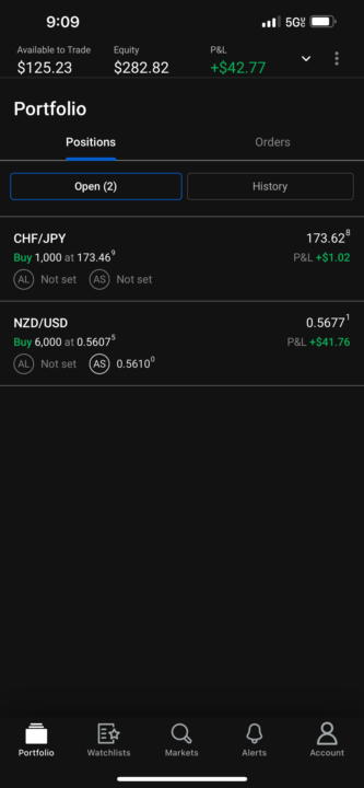 New trader!