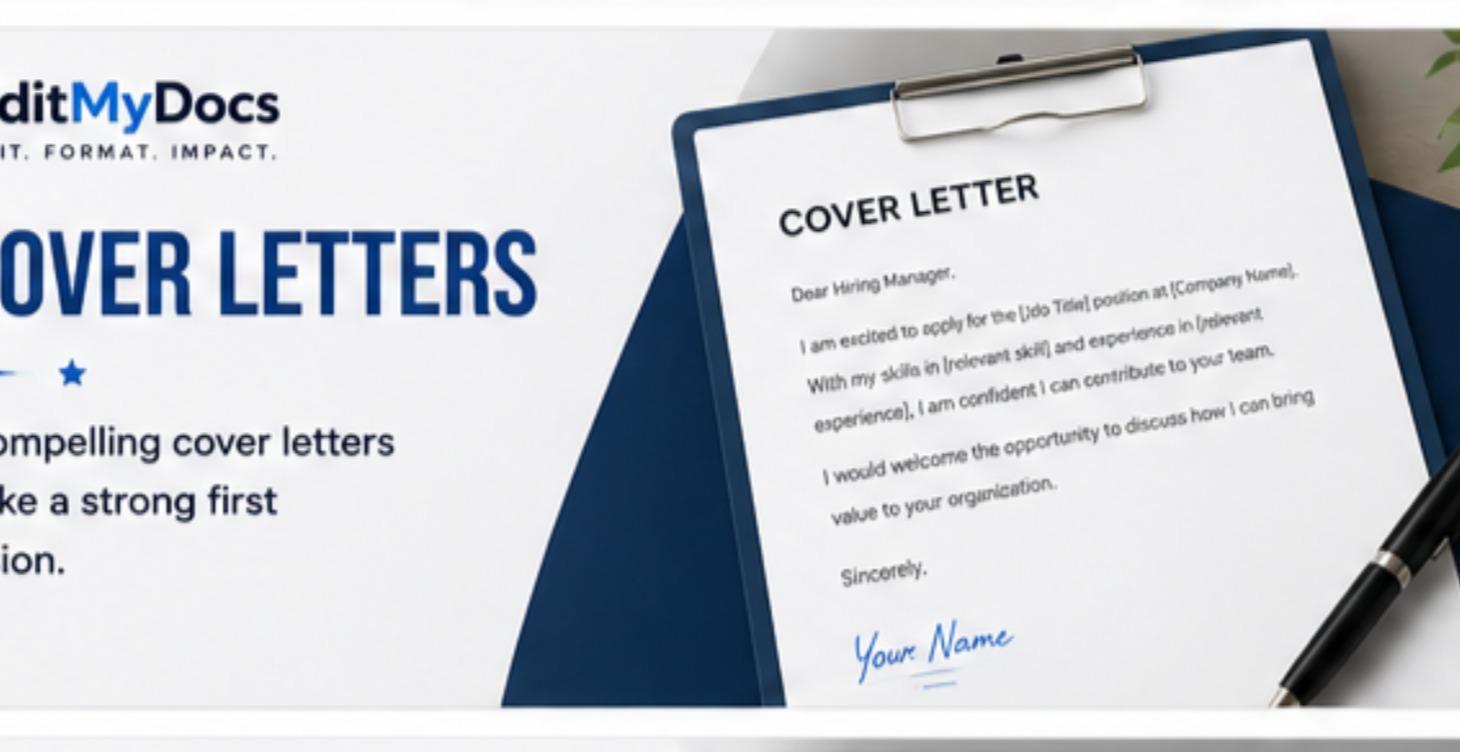 💼 Cover Letters