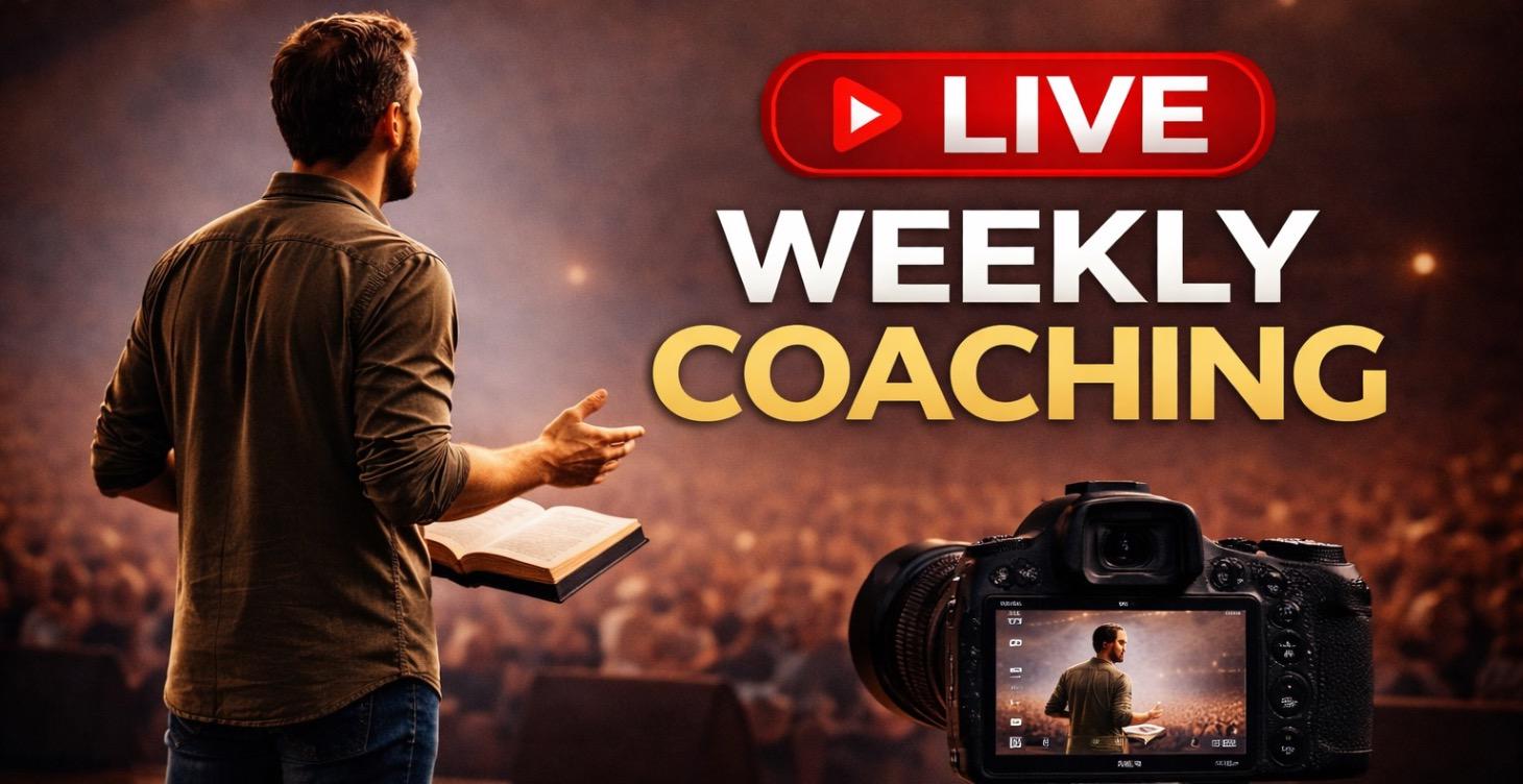 Weekly Livestream—Coaching, Feedback, and Hot Seat