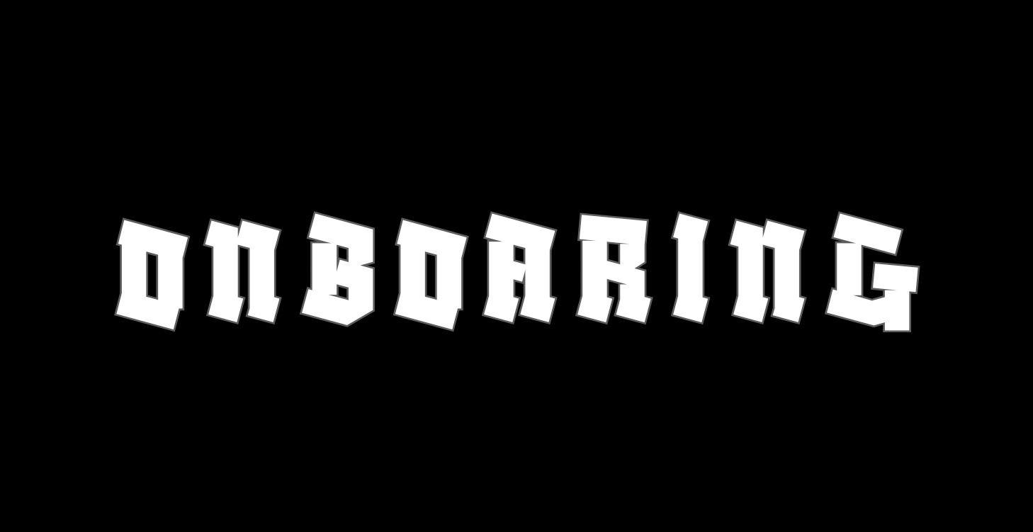 Onboarding (START HERE)