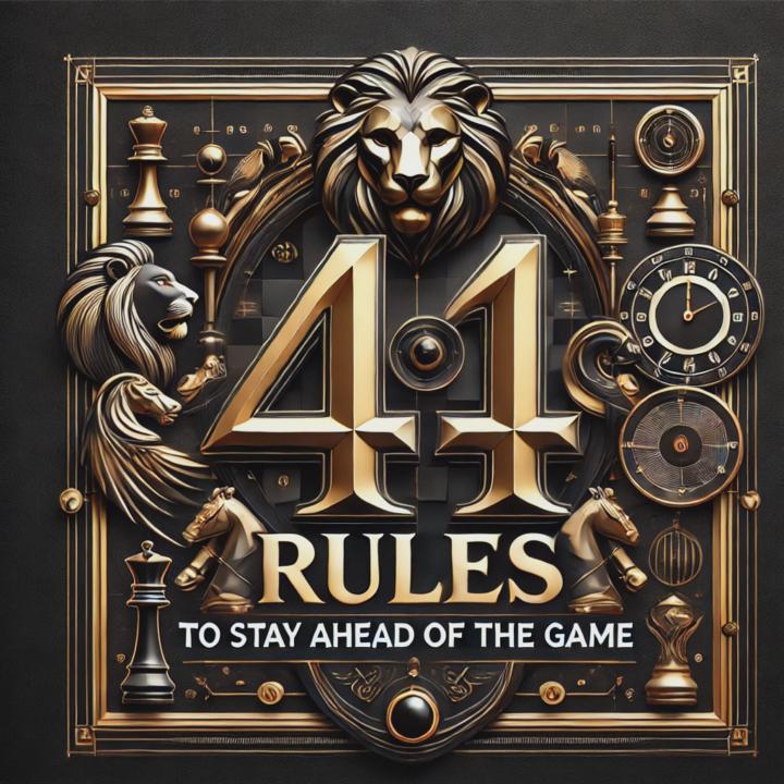 41 Rules to Stay Ahead of the Game – A Deep Dive