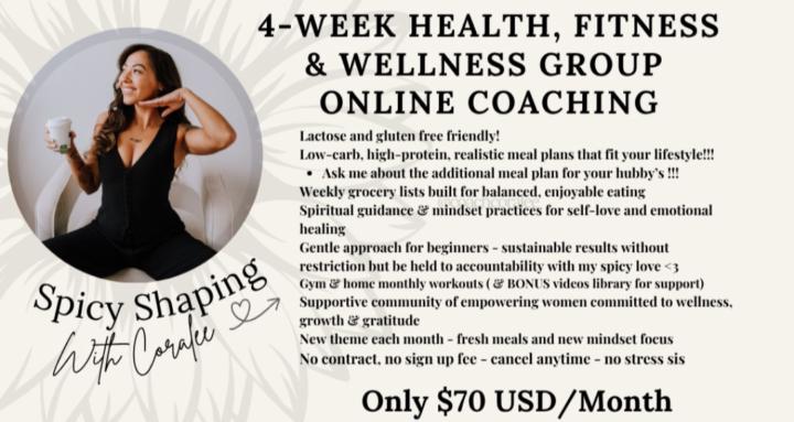 Spicy Shaping -4 Week Wellness