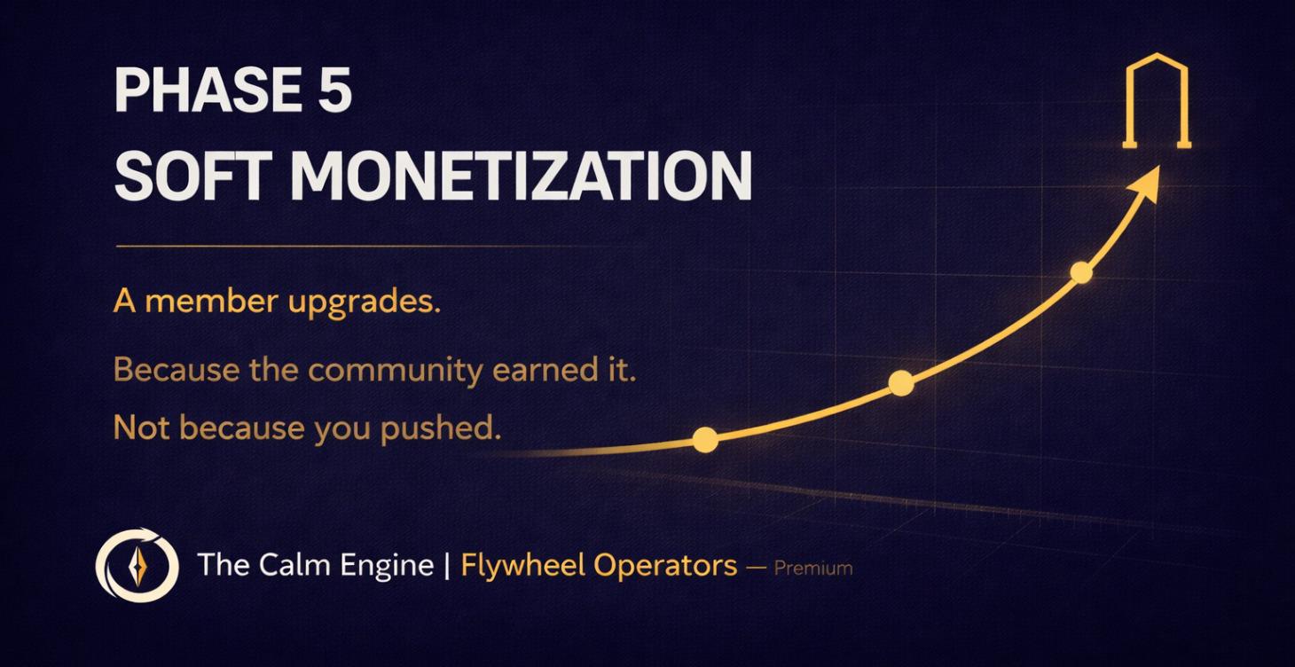 ⚙️ Phase 5 — Soft Monetization
