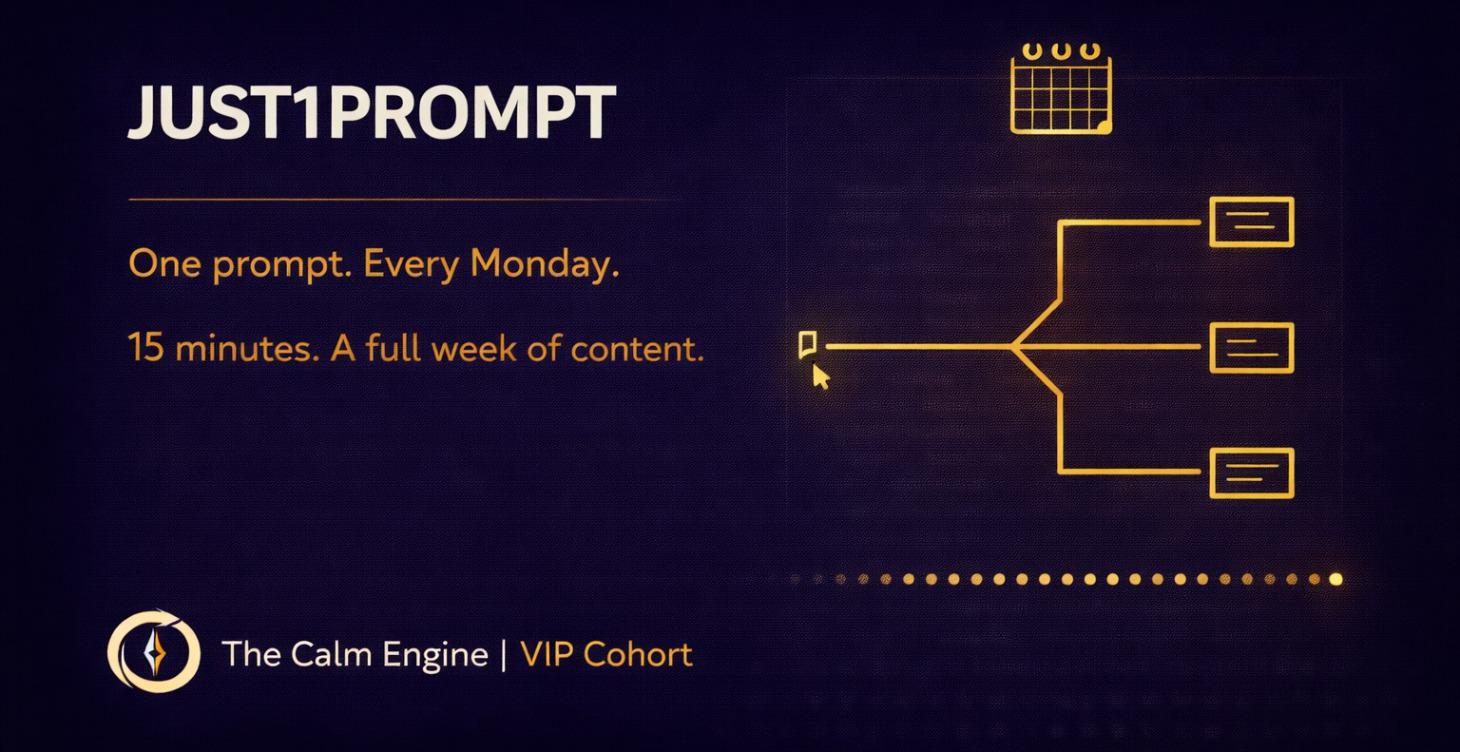 📅 Just1Prompt