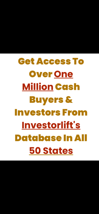 Investorlift Cash Buyers Data: Unlocked! 