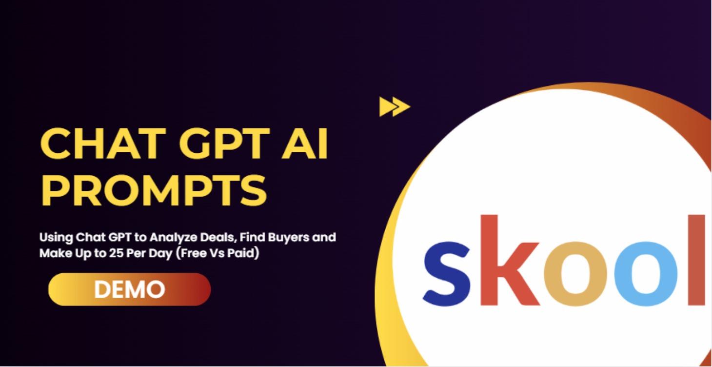Chat GPT AI Prompts (Access Now)