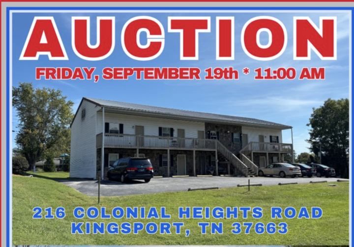 🔥 20 Unit Apartment Complex AUCTION - Kingsport, TN 
