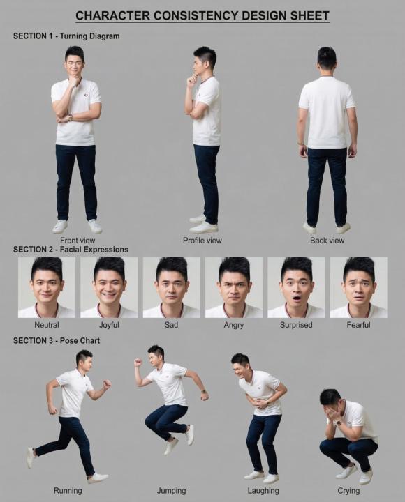 CHARACTER CONSISTENCY DESIGN SHEET