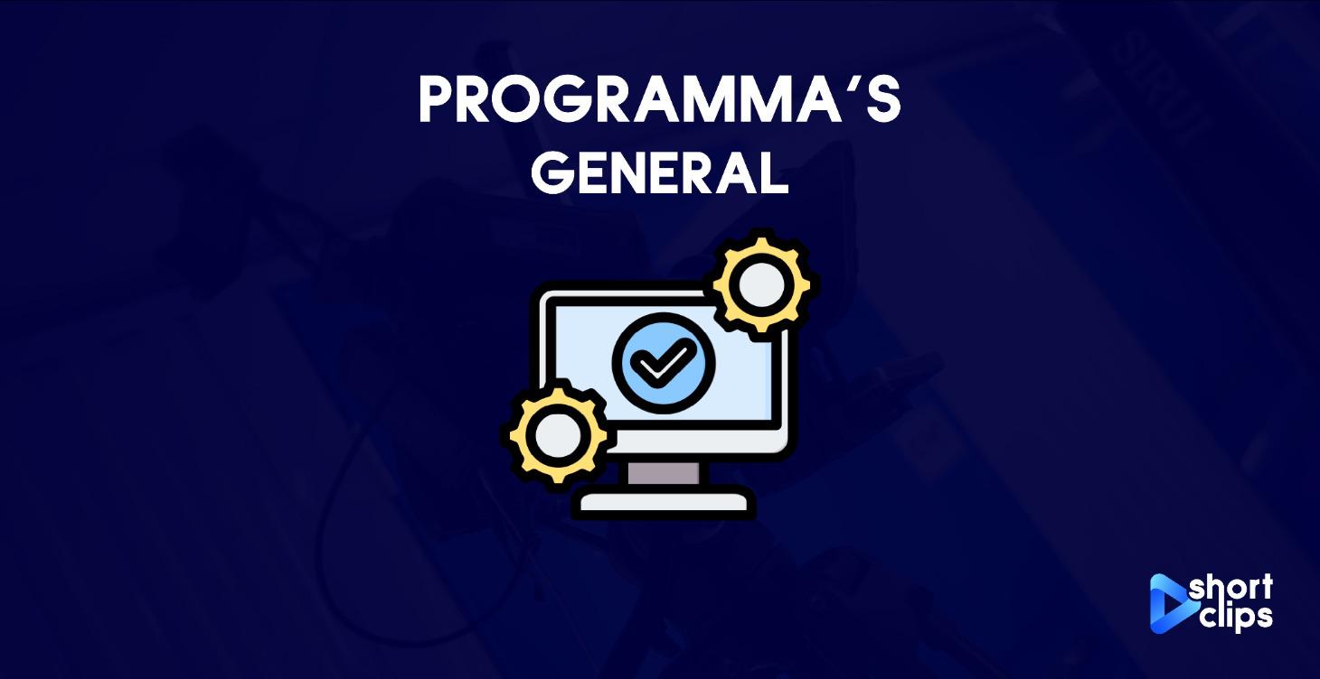 Programma's, systemen en apparaten