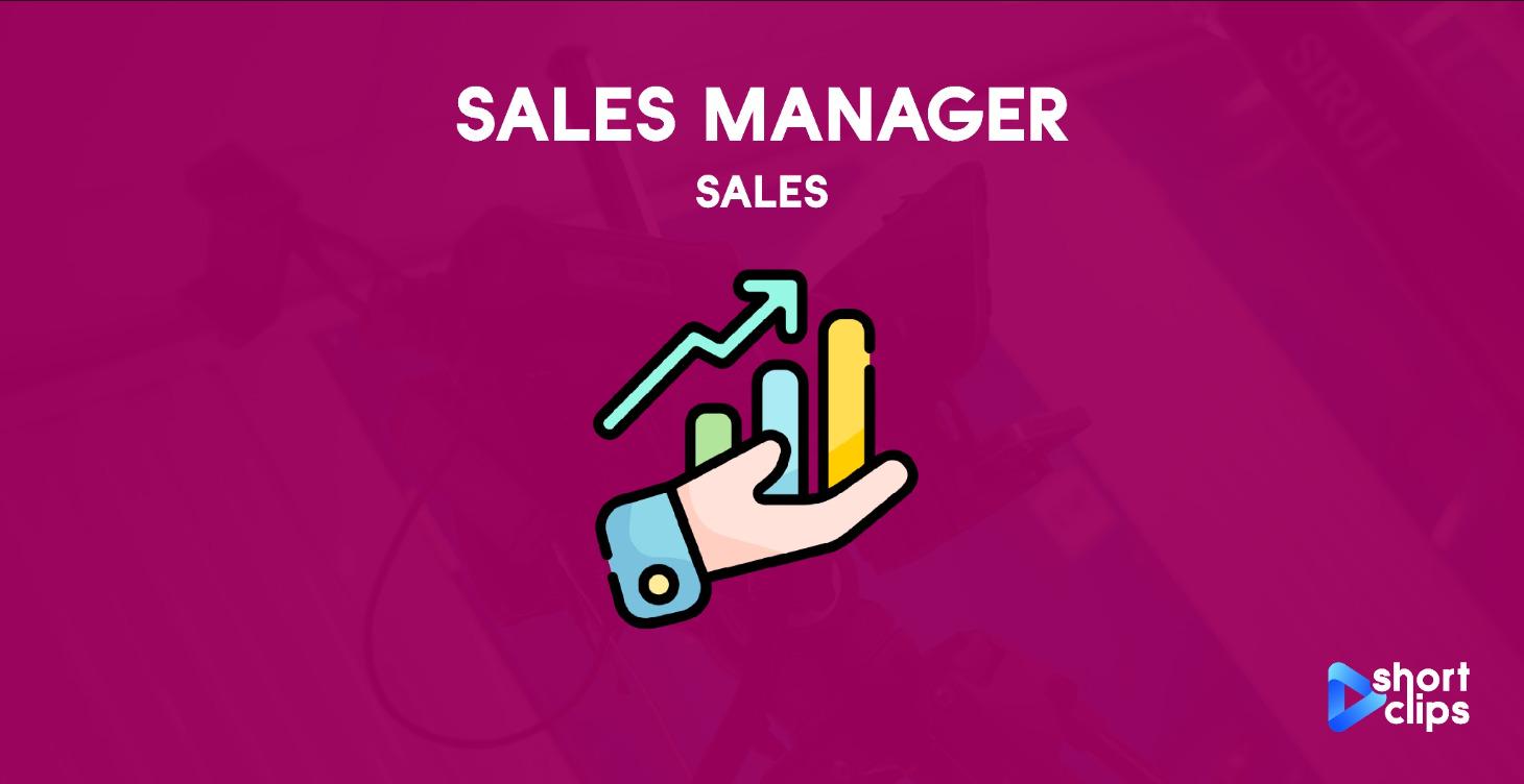 Sales manager