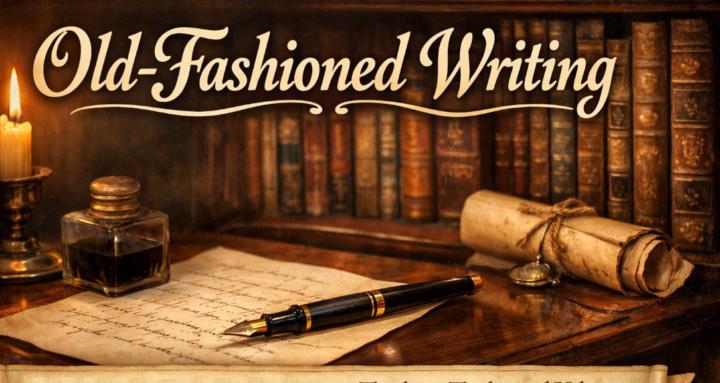 Old-Fashioned Writing