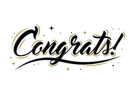 Congratulations to Member Angella! 