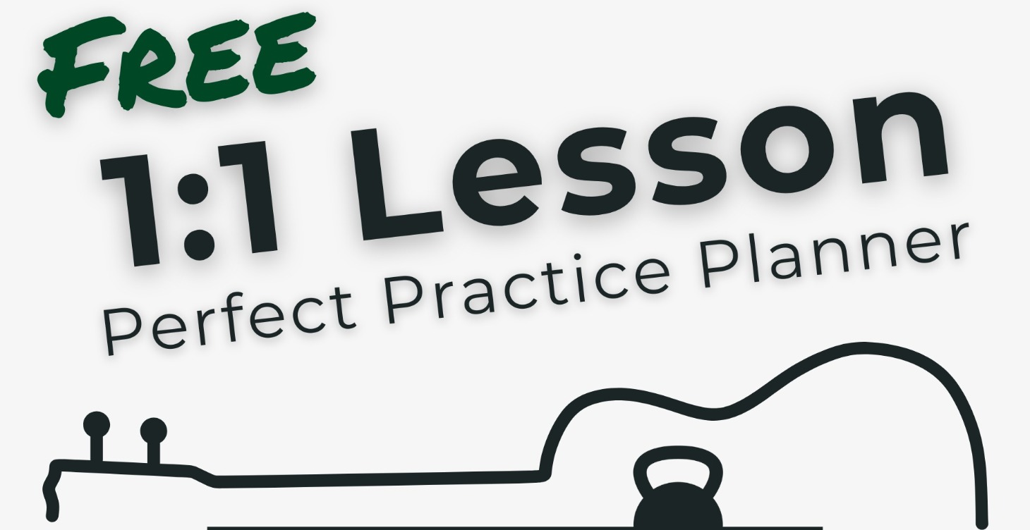 Free 1:1 Lesson - Perfect Practice Planner