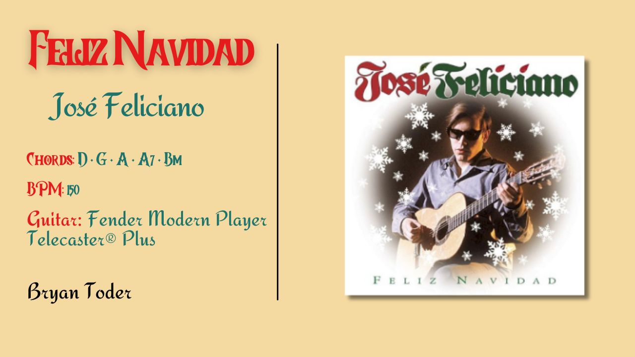 Video: Feliz Navidad • José Feliciano · Guitar Gym Pro