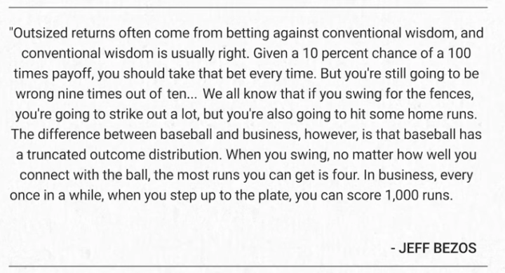 Reminder To Take More Smart Risks