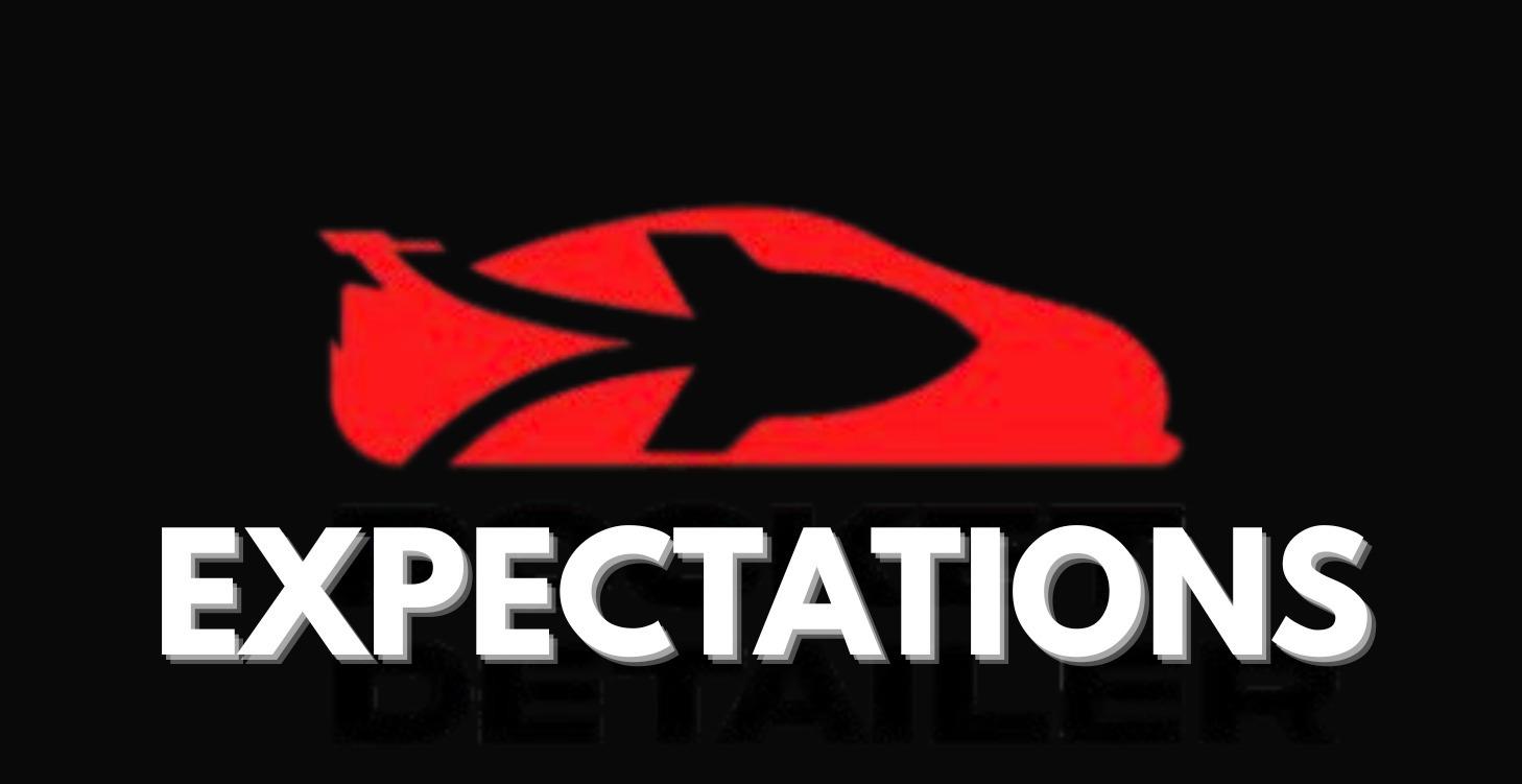 Your Expectations of Working With Rocket Detailer