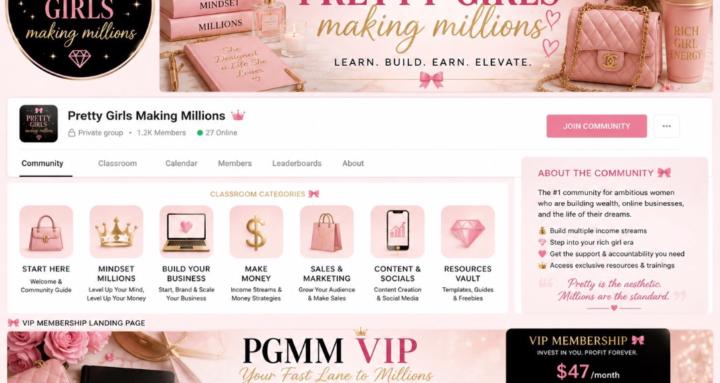 Pretty girls making millions
