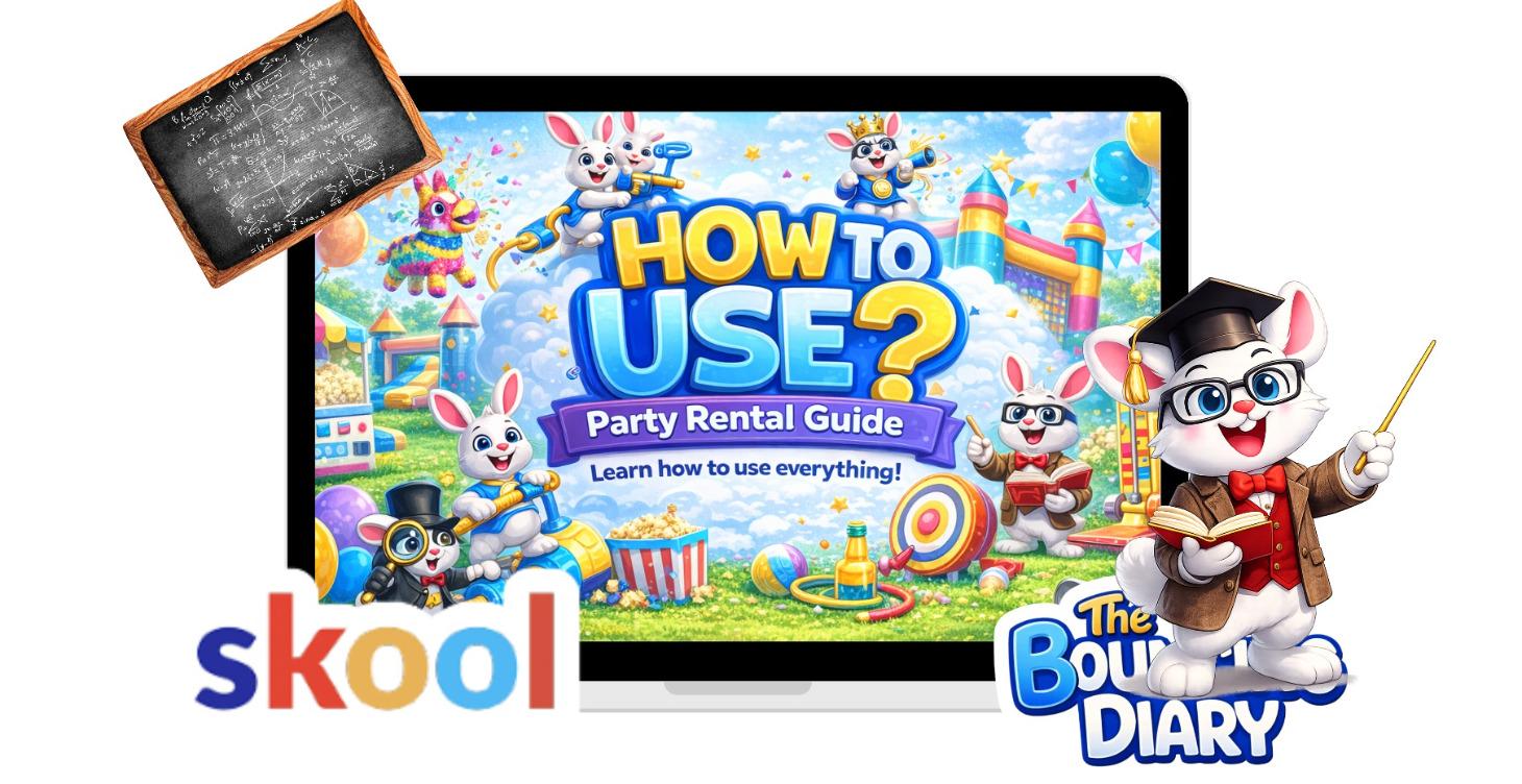 How to use Courses - Party Rental Items