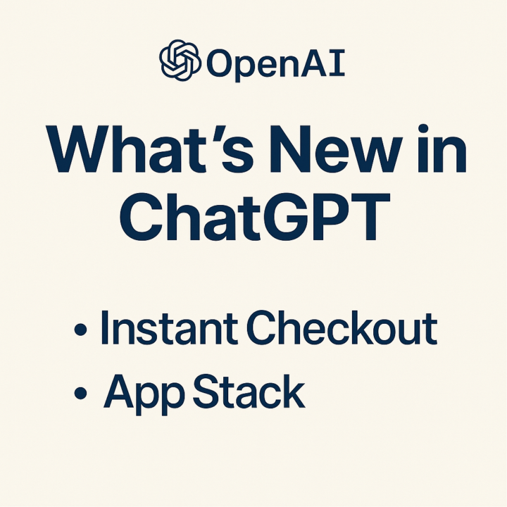 🚀 ChatGPT’s Next Big Shift: From Smart Agent Builder to Instant Checkout Powerhouse