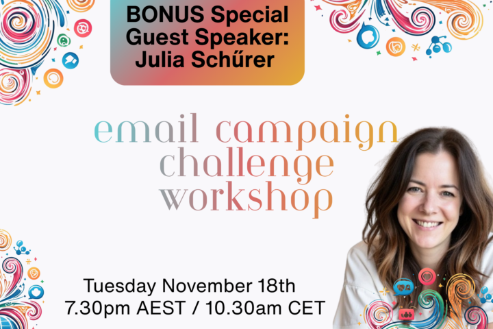 📣 NEW GUEST SPEAKER @ EMAIL CHALLENGE WORKSHOP