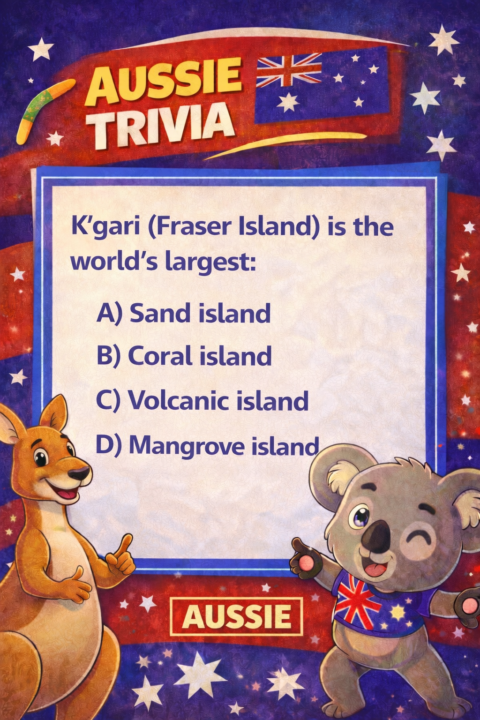 Question 6 - Aussie Trivia