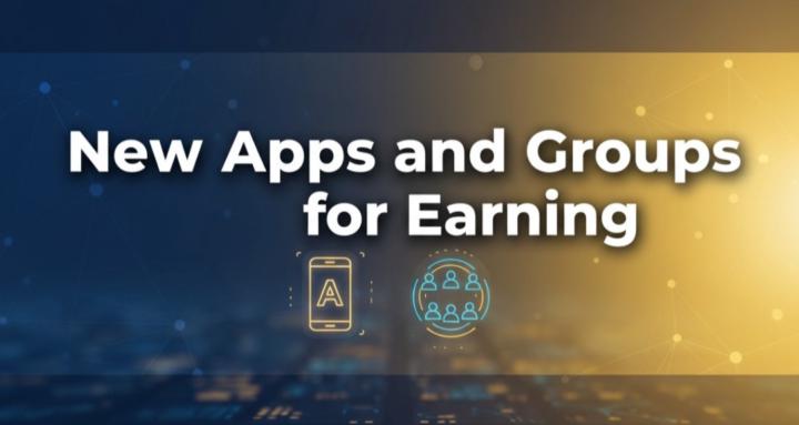 New Apps & Groups for Earning