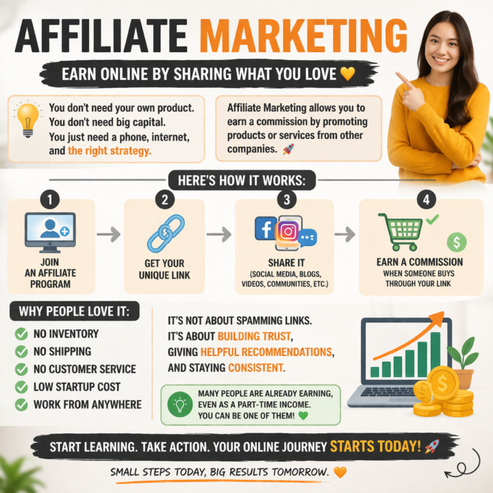 Affiliate Marketing: One of the Simplest Ways to Start Earning Online