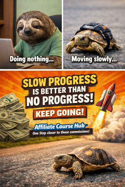 Slow Progress > No Progress 