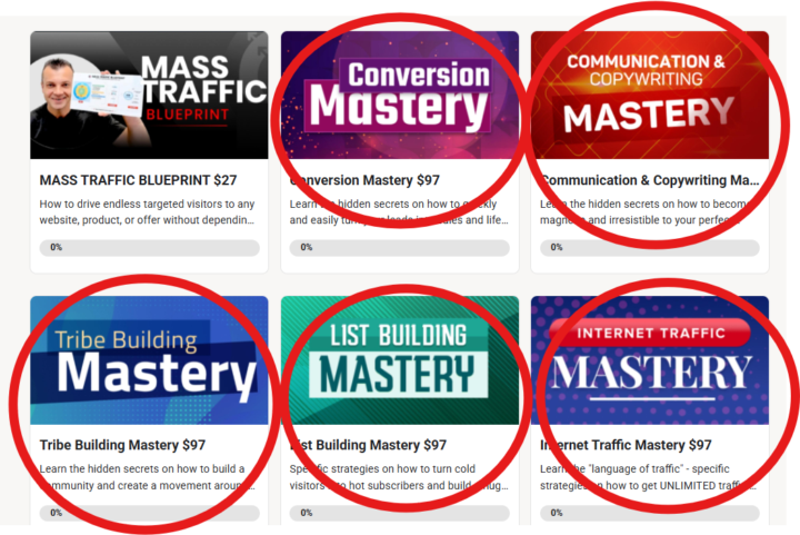 5 Mastery courses added to the Classroom ! 