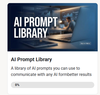 AI prompt Library is here 