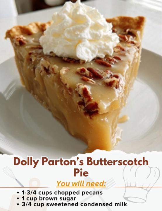 Butterscotch pie! 