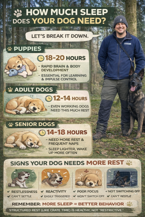 How many hours does your dog sleep?