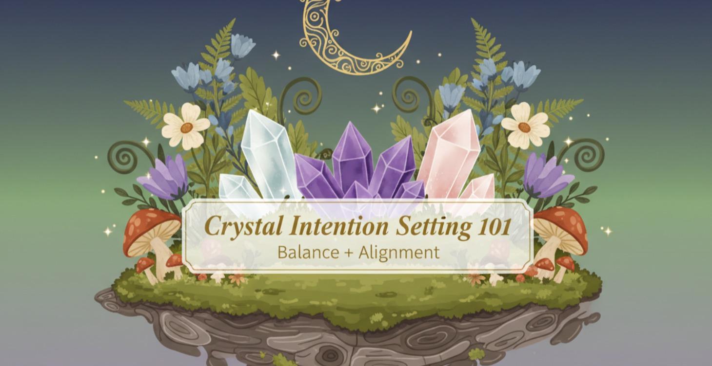 Crystal Intention Setting 5 day mini follow along