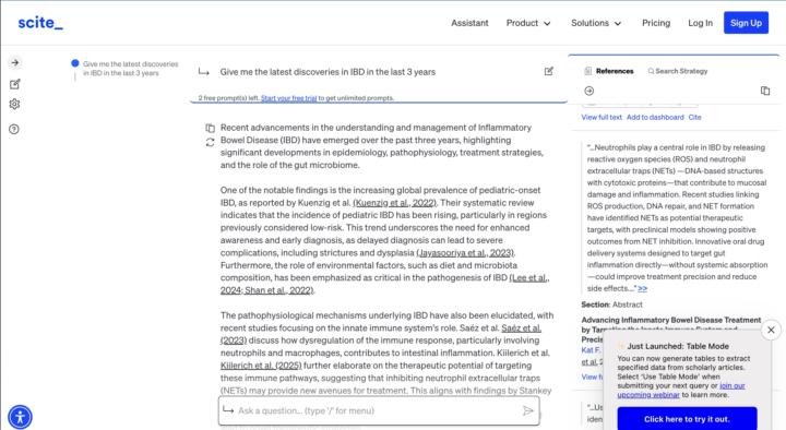 "Give me the latest discoveries in IBD in the last 3 years"