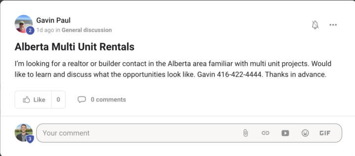 Alberta Refferal / Lead 