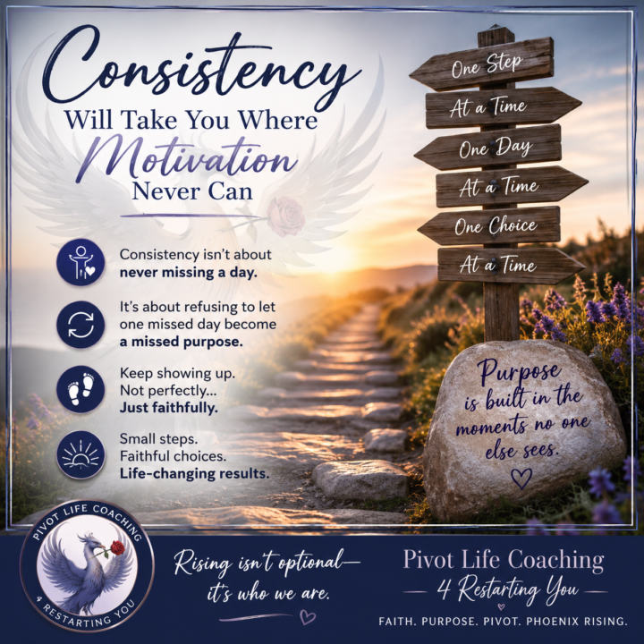 Consistency Will Take You Where Motivation Never Will
