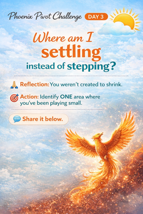 Where am I settling instead of stepping?