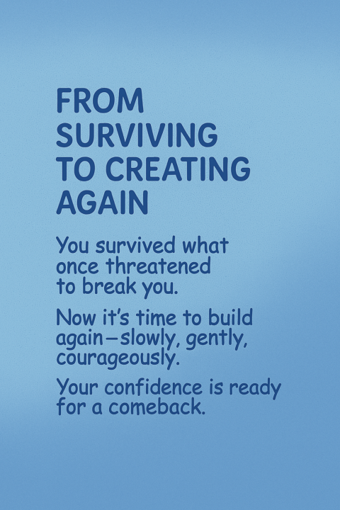 From Surviving to Creating Again
