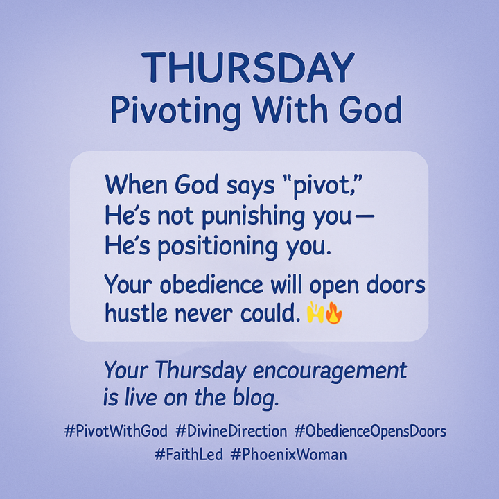 Pivoting With God