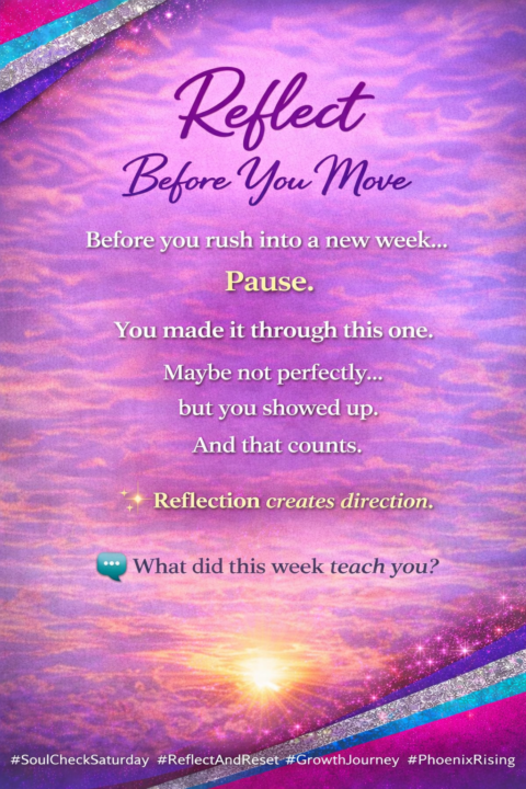 📱 Reflect Before You Move