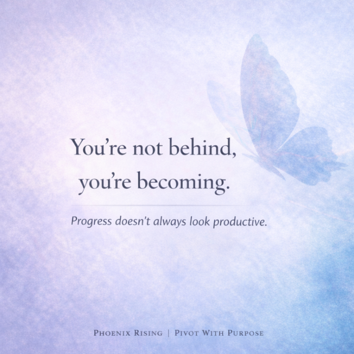 Sometimes Progress Doesn't Always Look Productive.